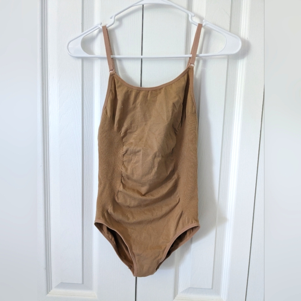 Natalie Dancewear Nude Adjustable Straps Leotard⁩ Undergarment